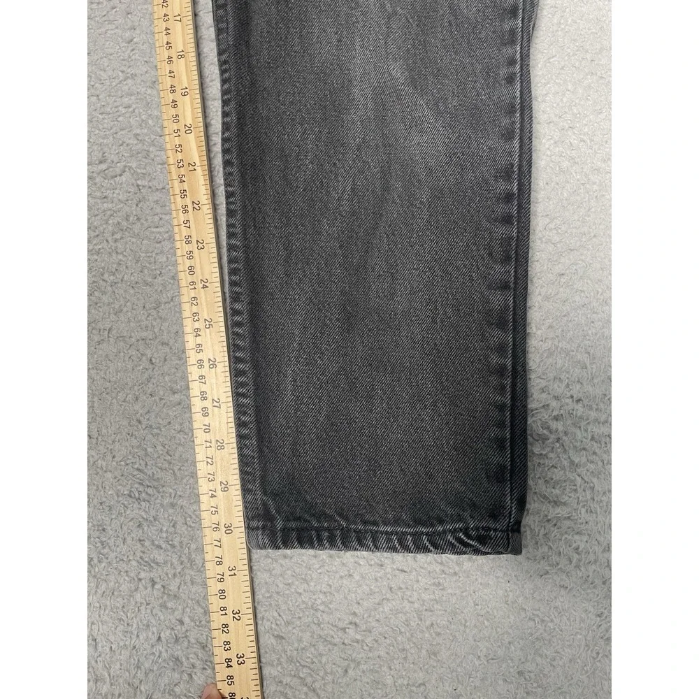 Vintage 90s Levi's‎ 550 Black Denim Jeans Mens 33x32 Black Tab Made In USA Faded